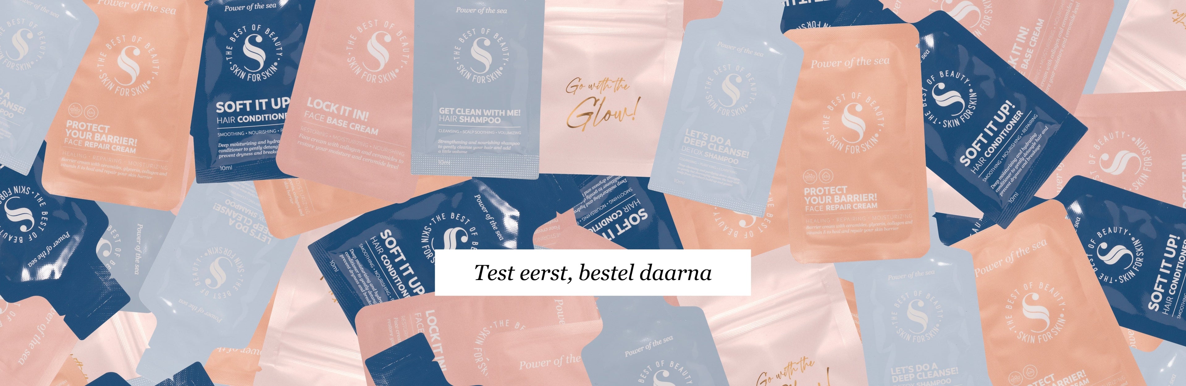 Sample set productpagina Skin for Skin