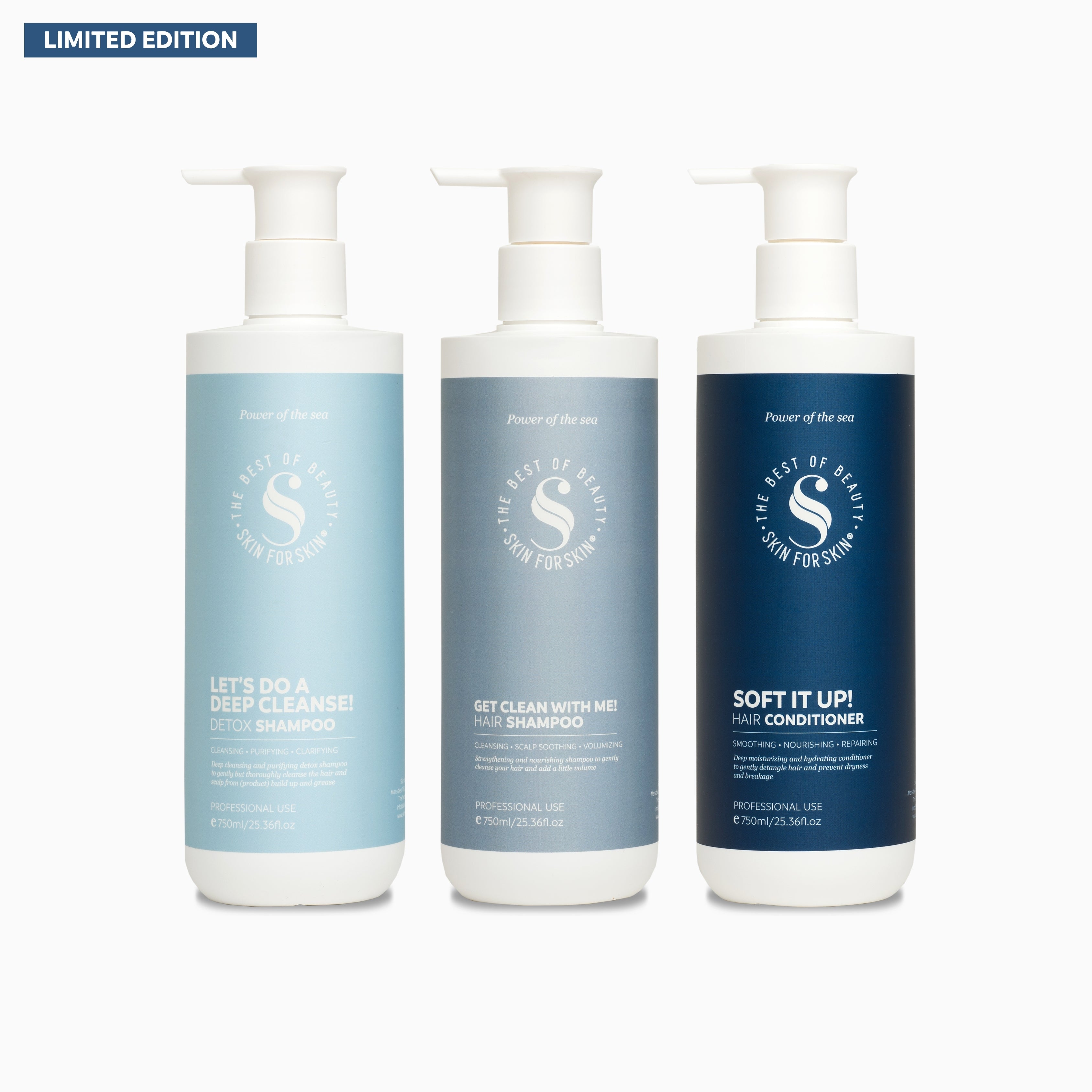 The perfect wash trio set XXL