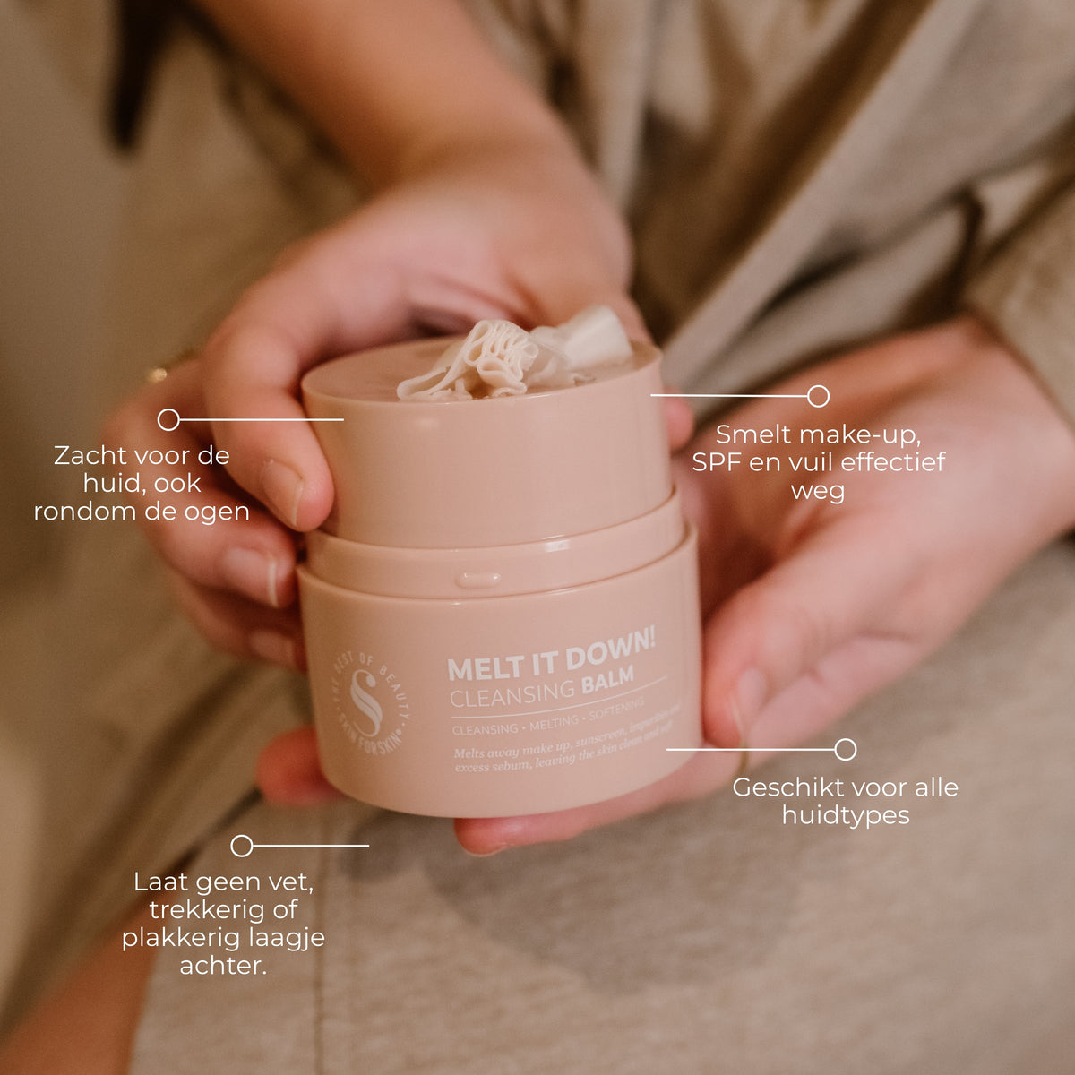 Benefits van de Skin for Skin cleansing balm