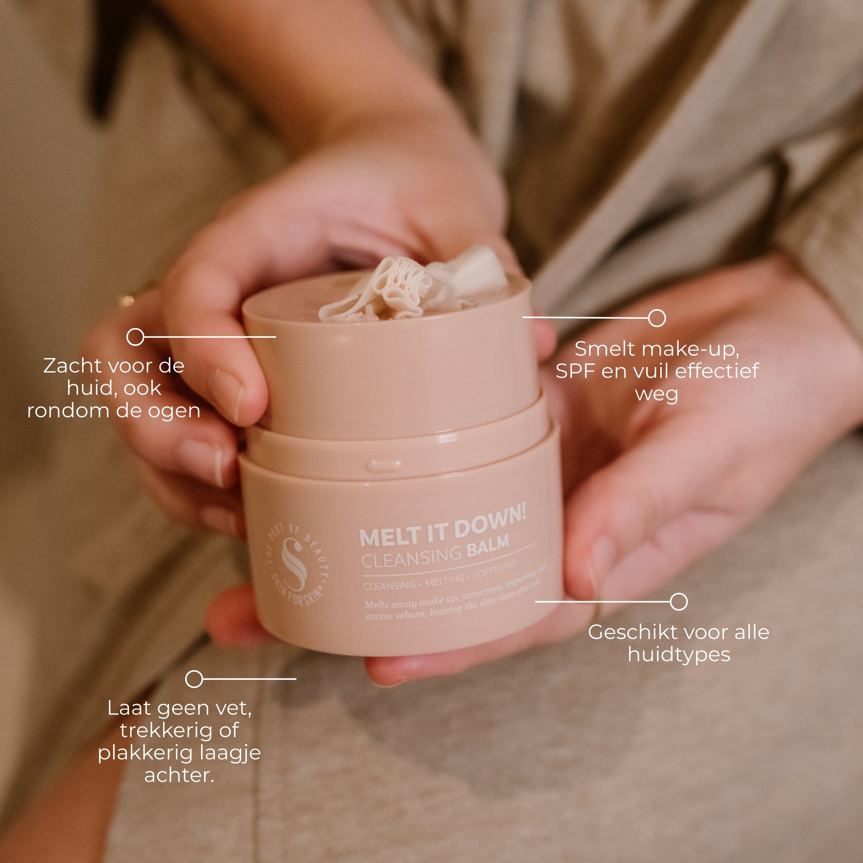 Benefits van de Skin for Skin cleansing balm