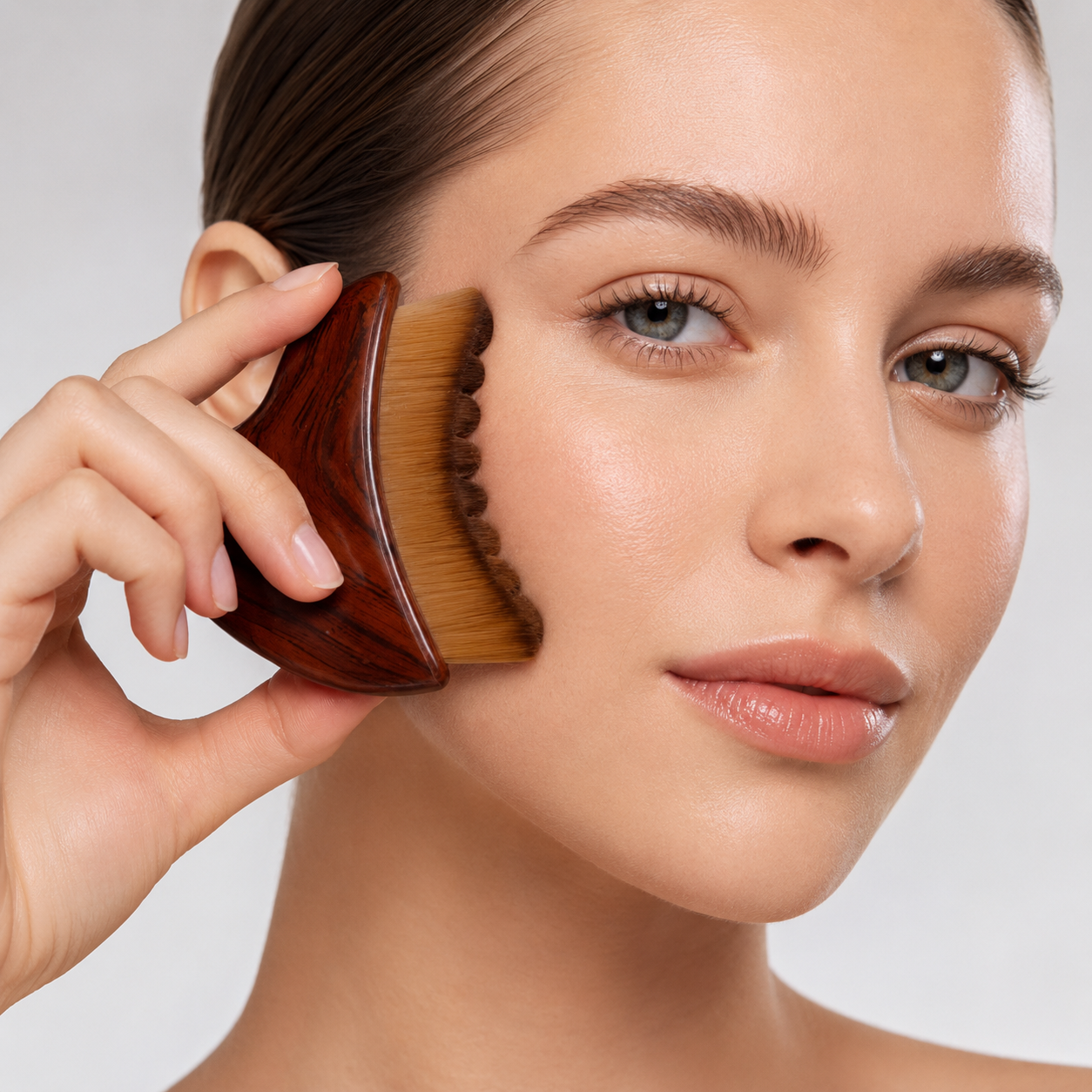 lymphatic face brush