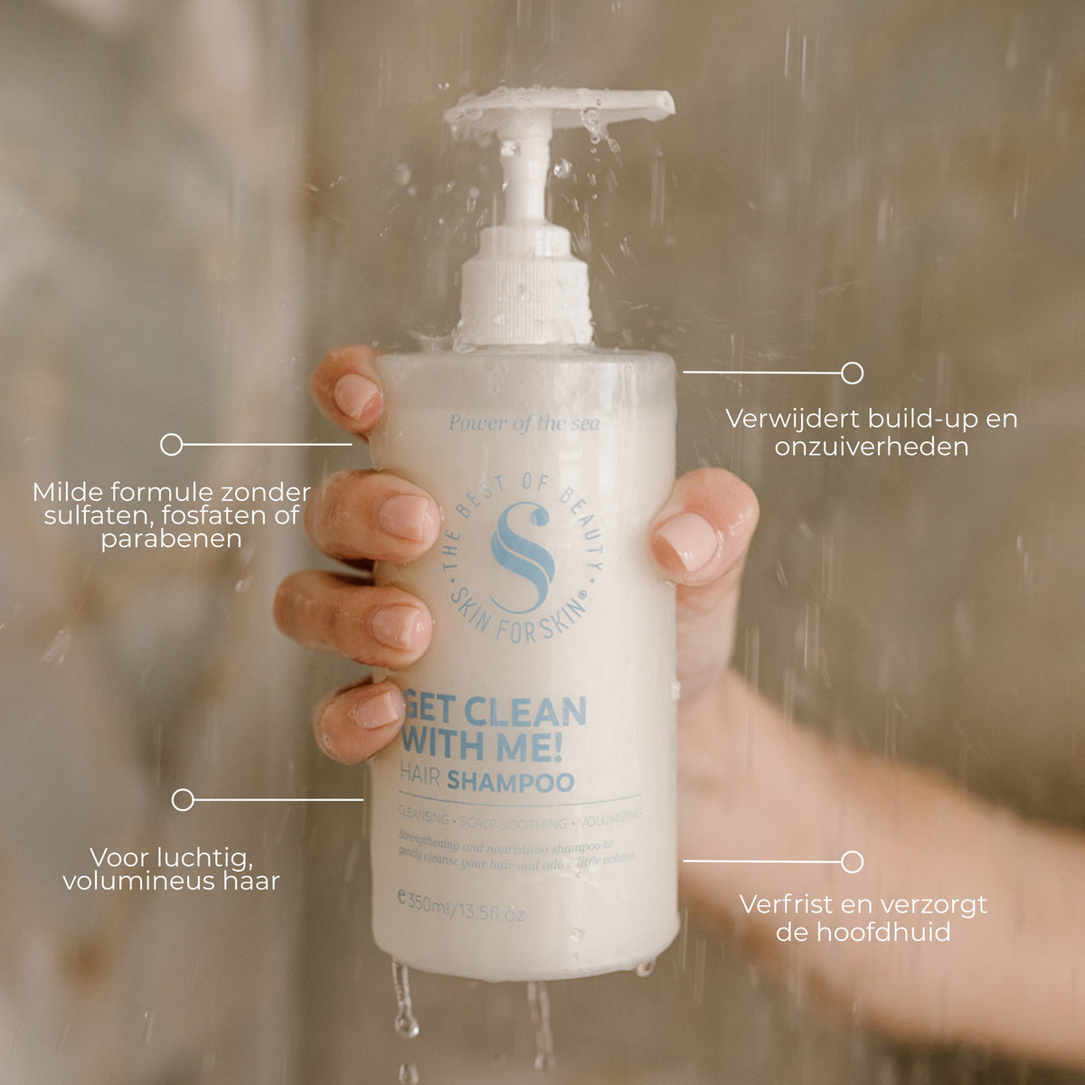 Skin for Skin get clean with me shampoo USP's