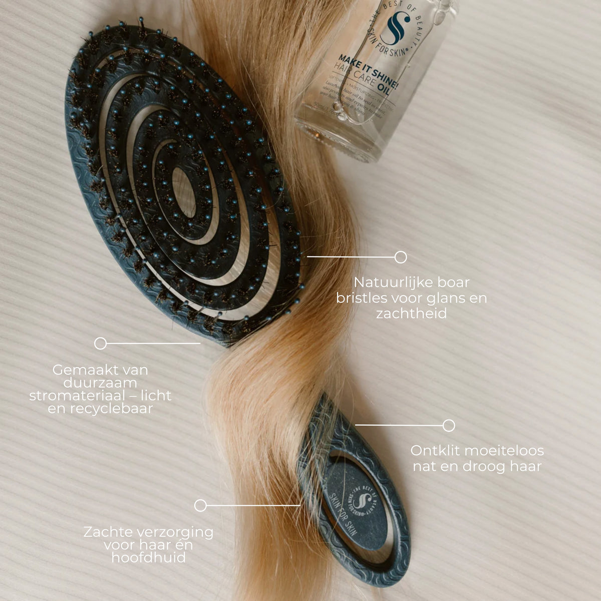 Skin for Skin haarborstel USP's