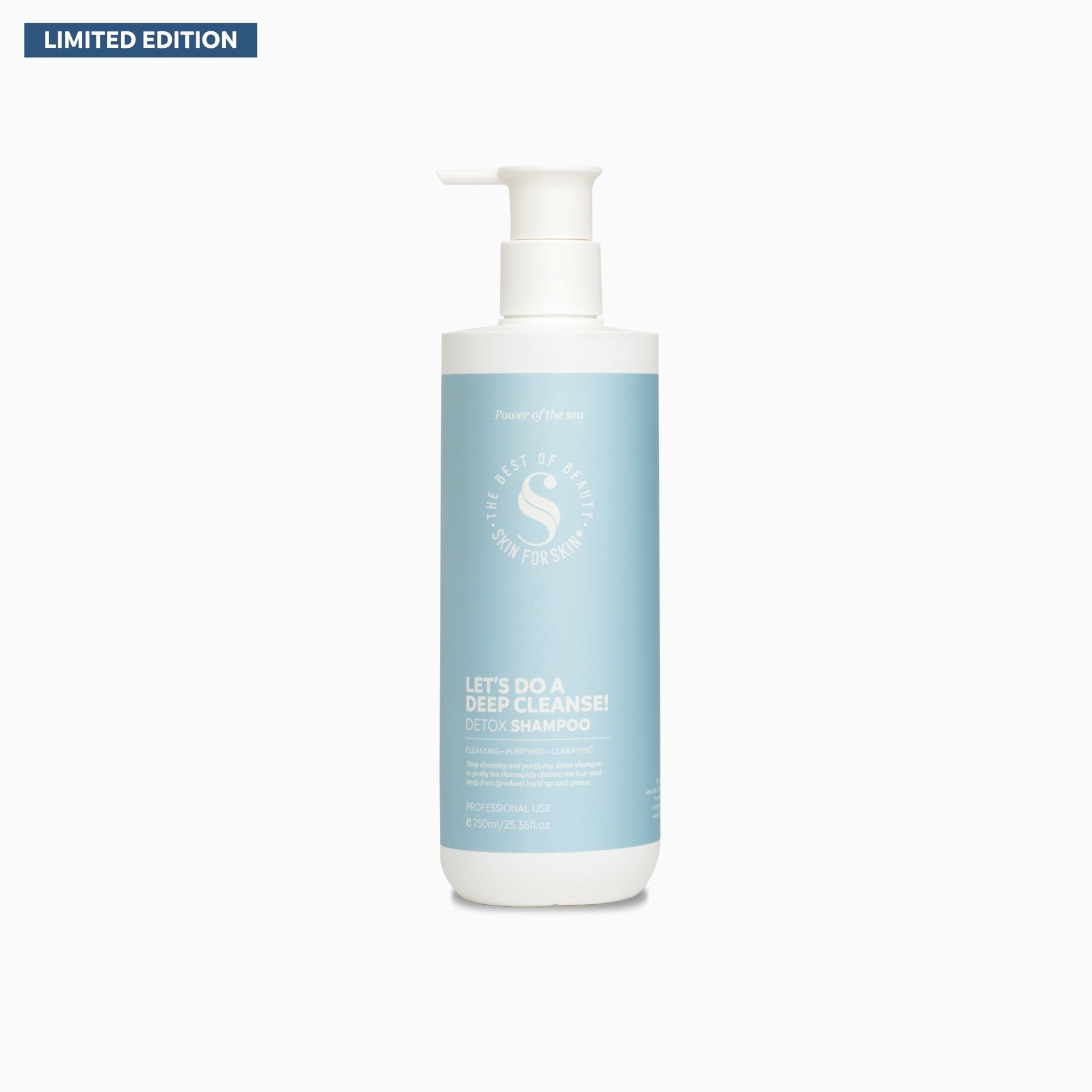 De Let’s Do a Deep Cleanse XXL detox shampoo van Skin for Skin