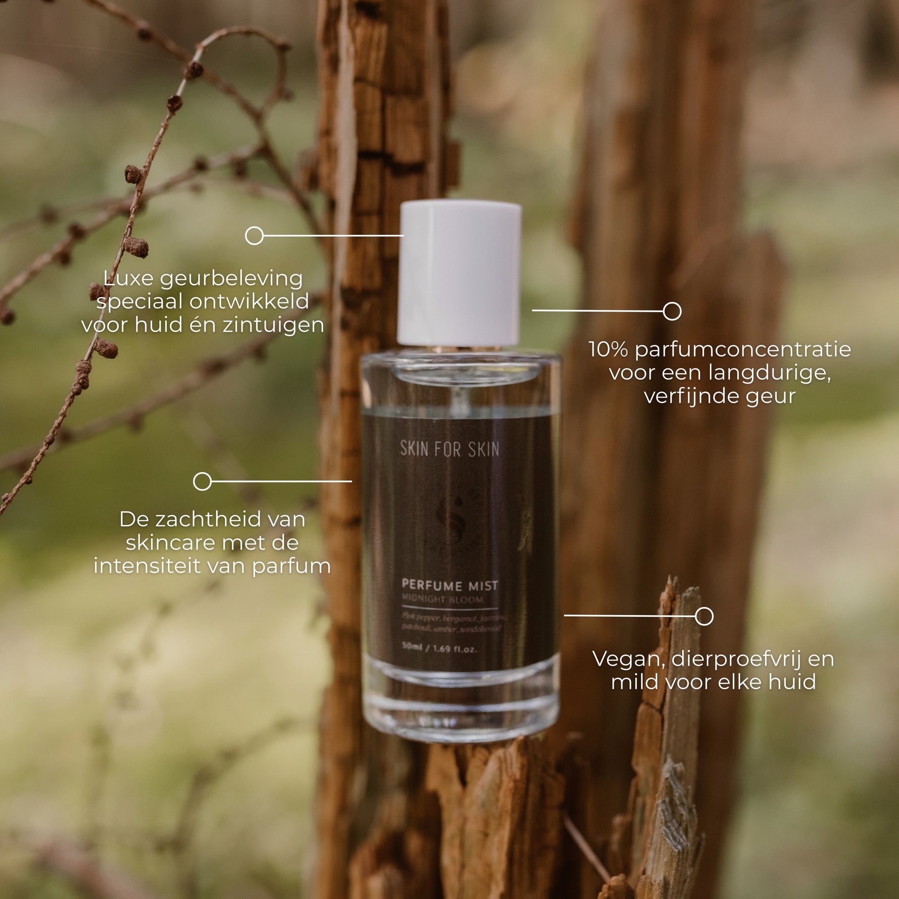 Skin for Skin perfume mist midnight bloom USP's