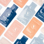 Overzicht van de verschillende samples in de Skin for Skin Sample Set