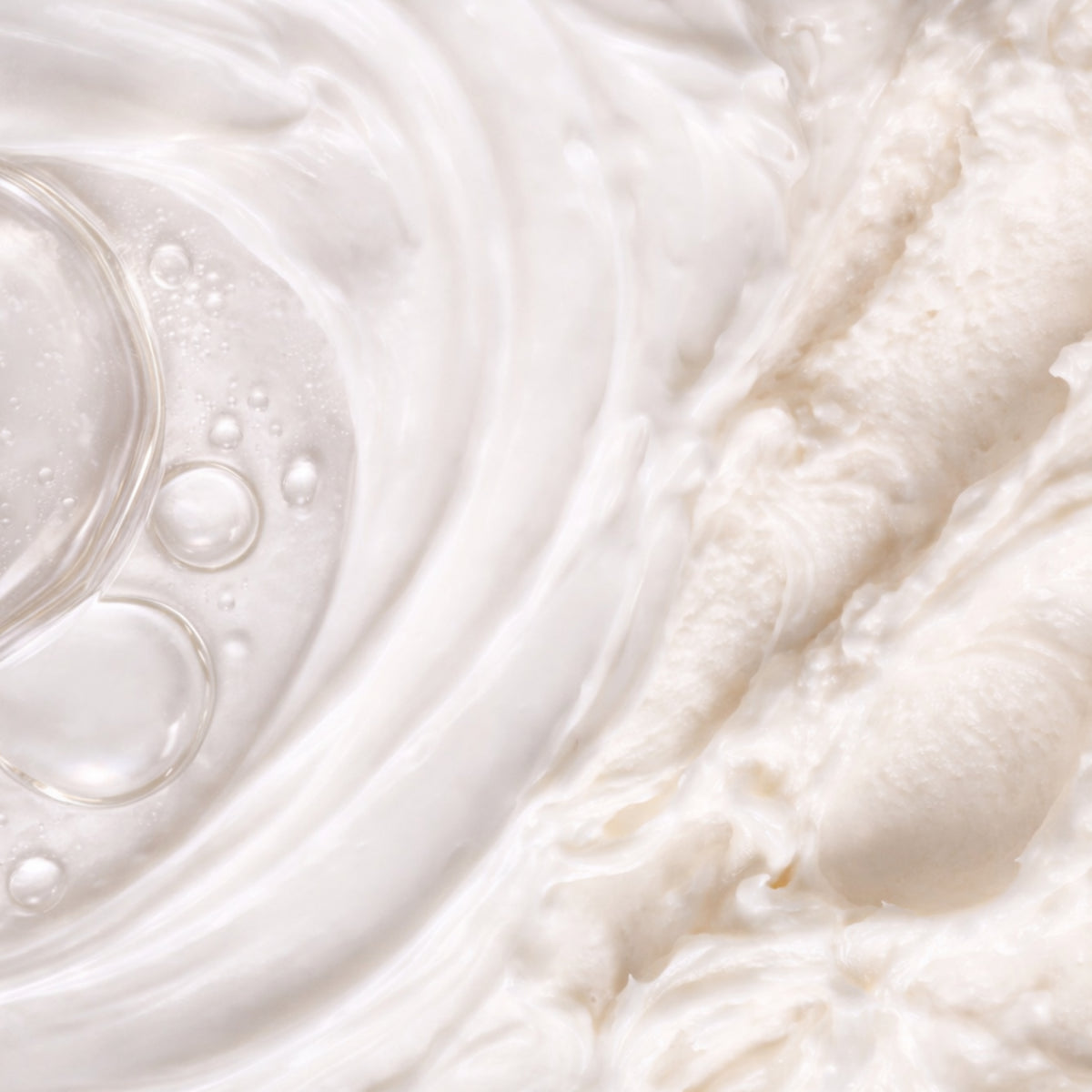 Textuur van de producten uit The Skin Rescue Set van Skin for Skin