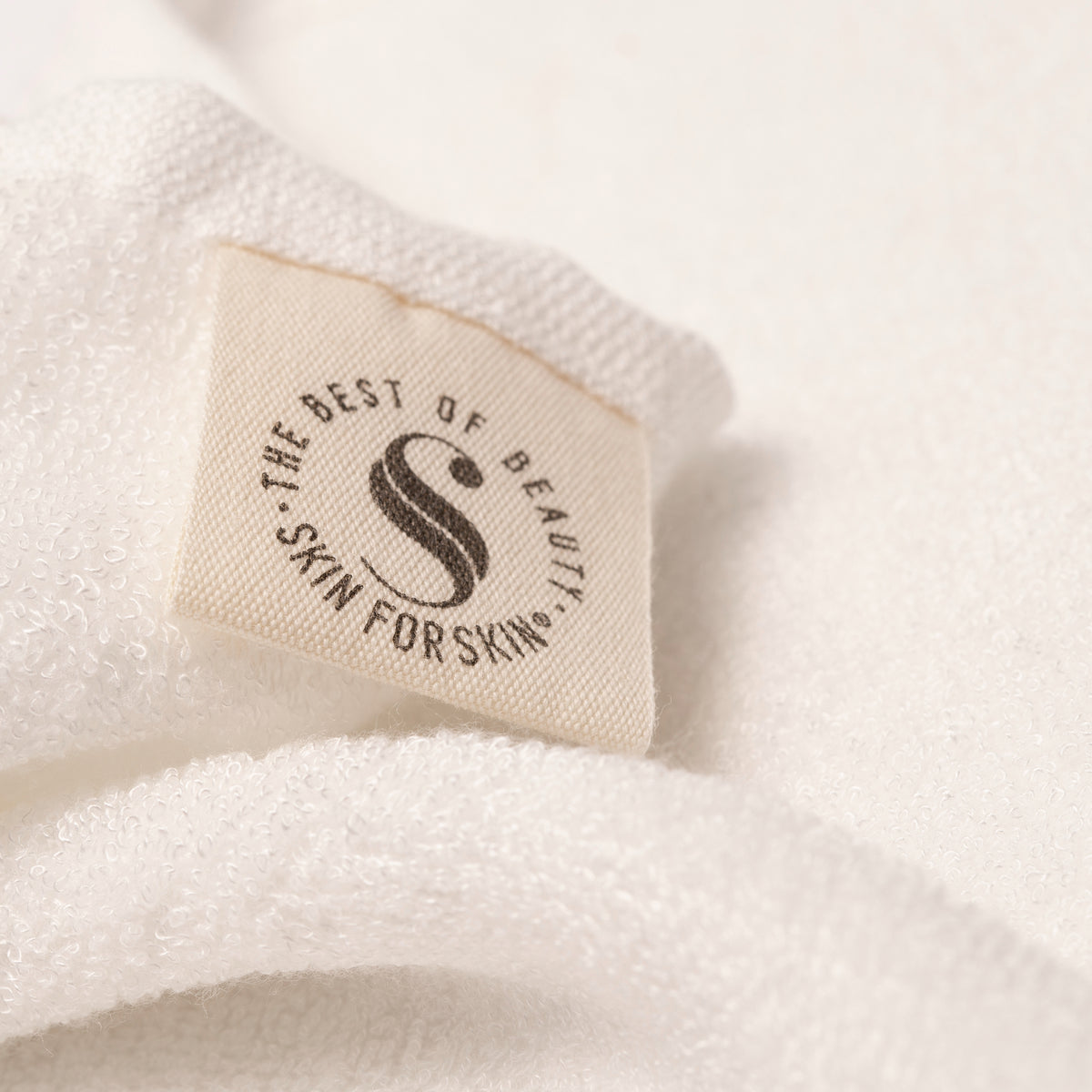 Zachte bamboo wash cloth textuur huidvriendelijke reinigingsdoek Skin for Skin