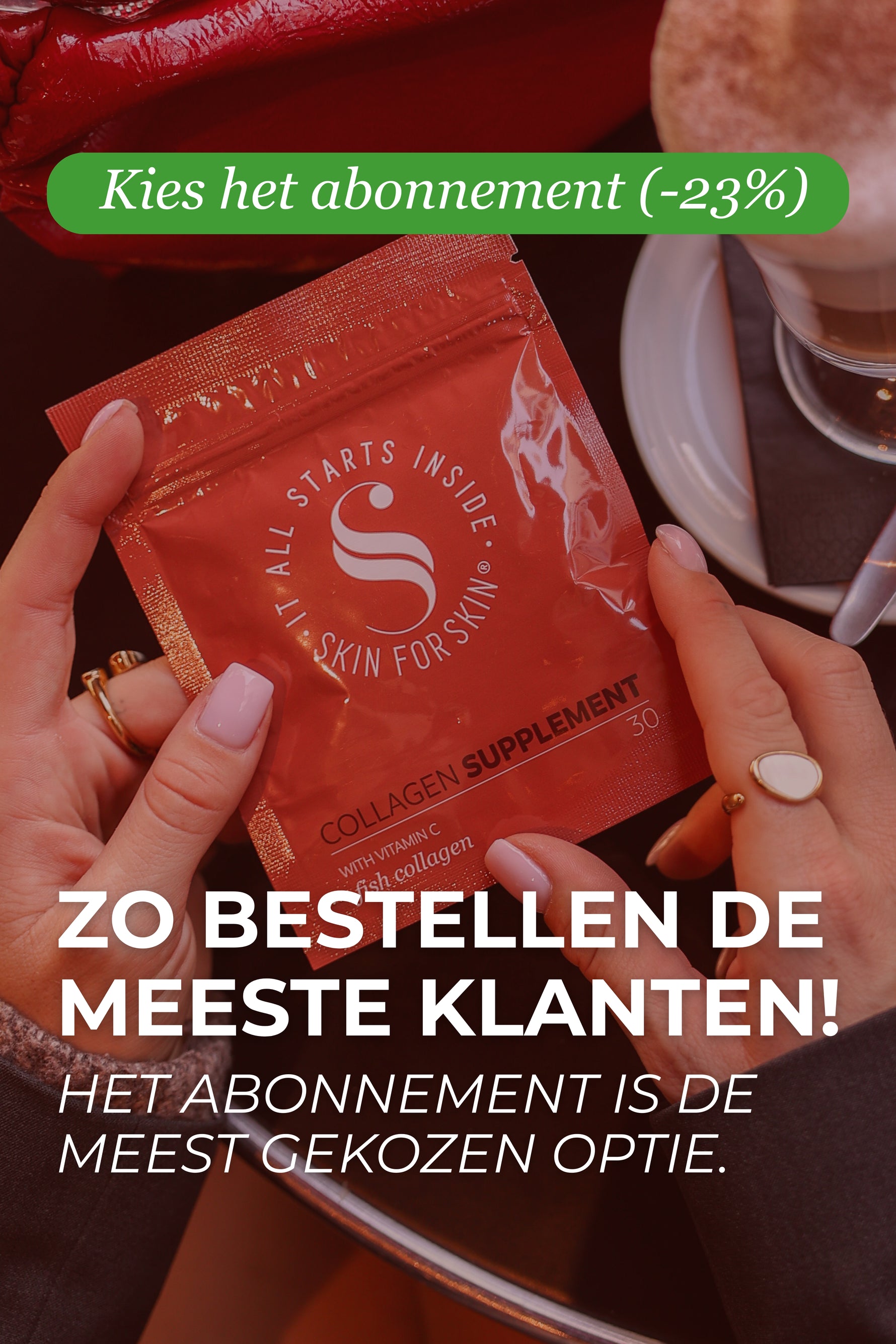 pop_up collageen_ abonnement Skin for Skin