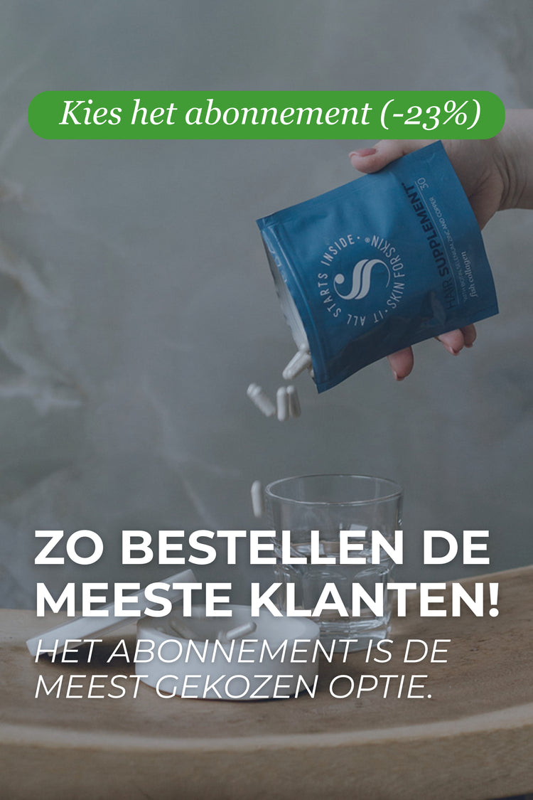 pop_up_ haar vitamine abonnement Skin for Skin