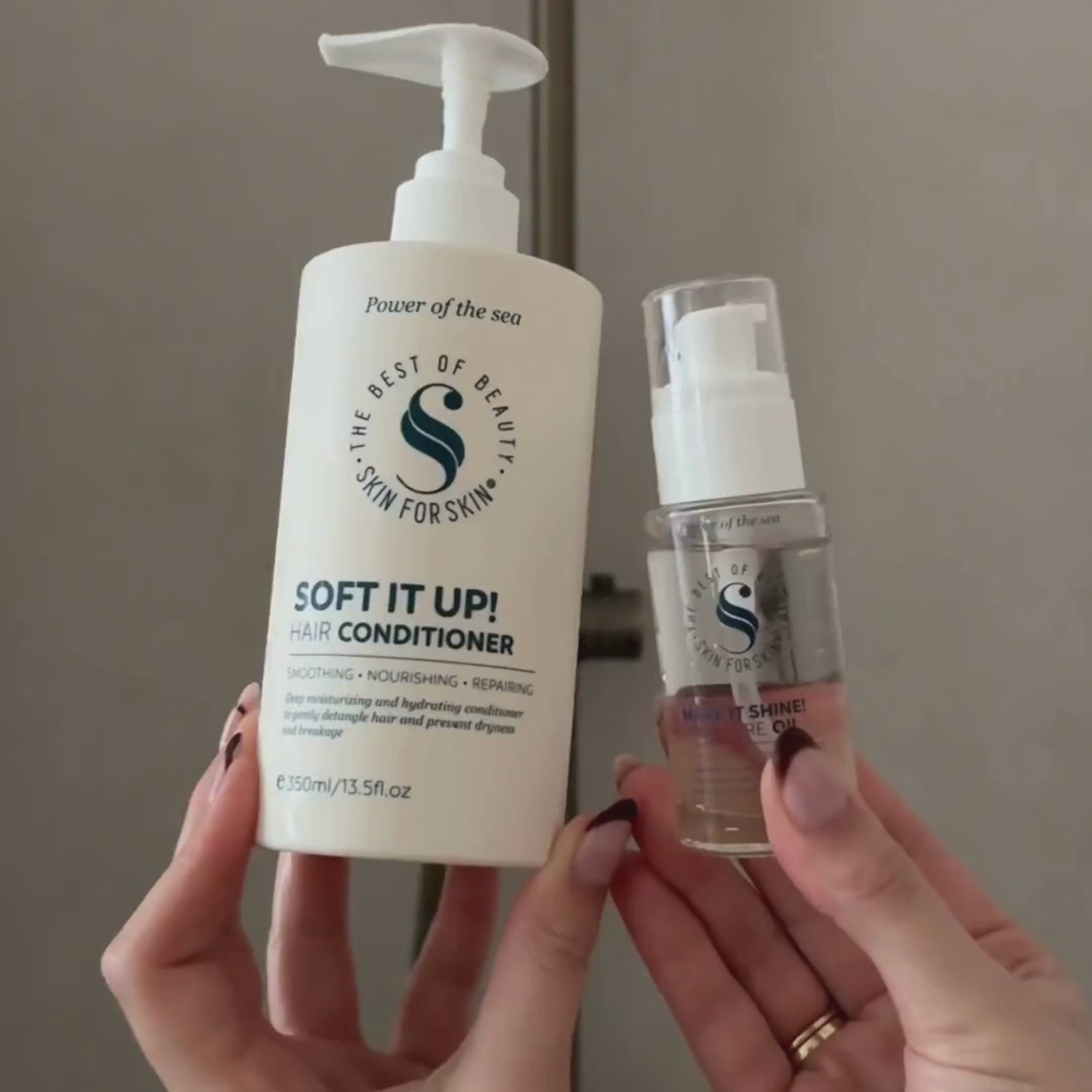 Skin for Skin haar mask kit set gebruik video