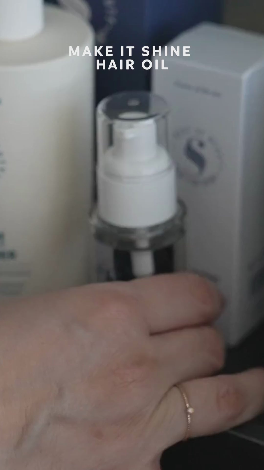 Skin for Skin make it shine haarolie video