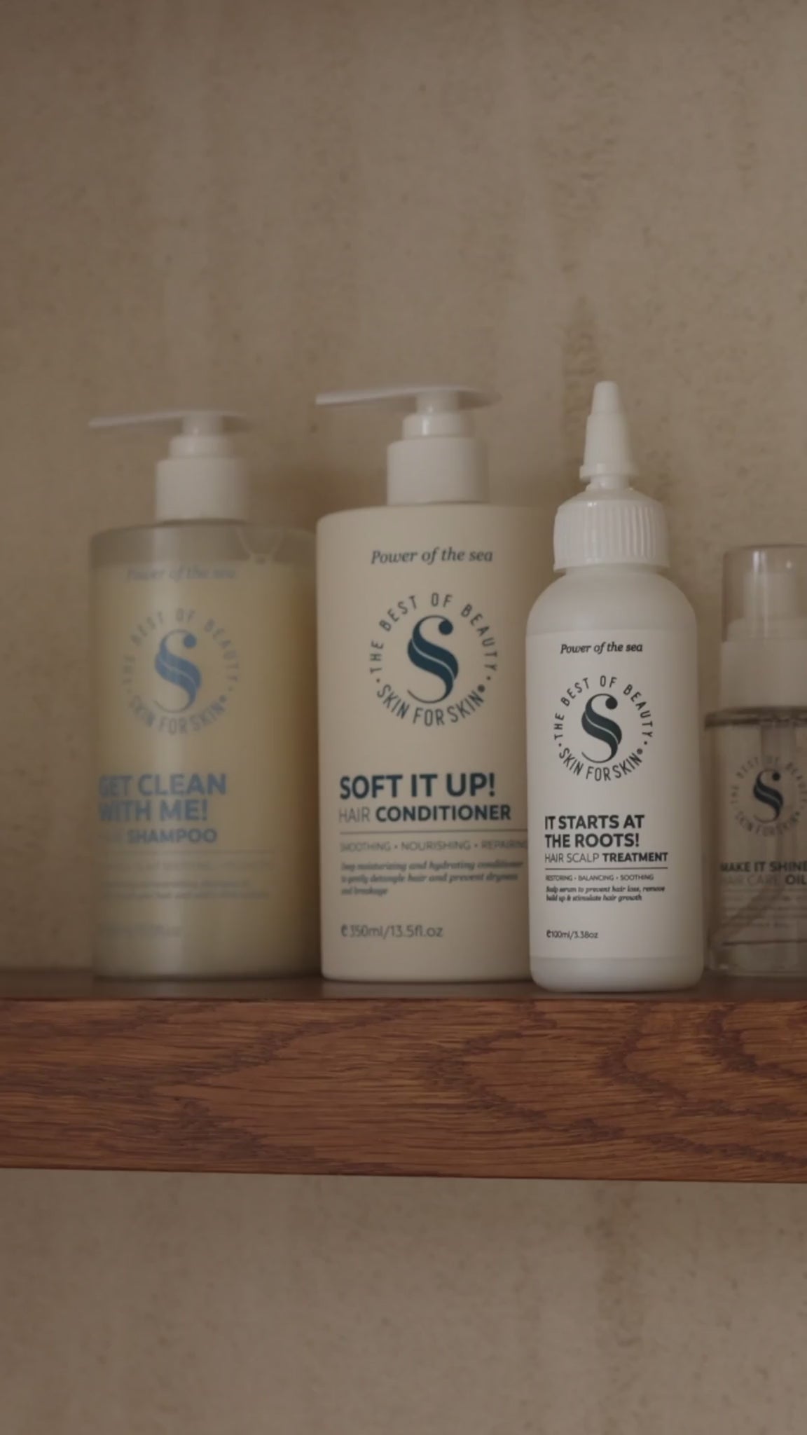 Skin for Skin hair routine video