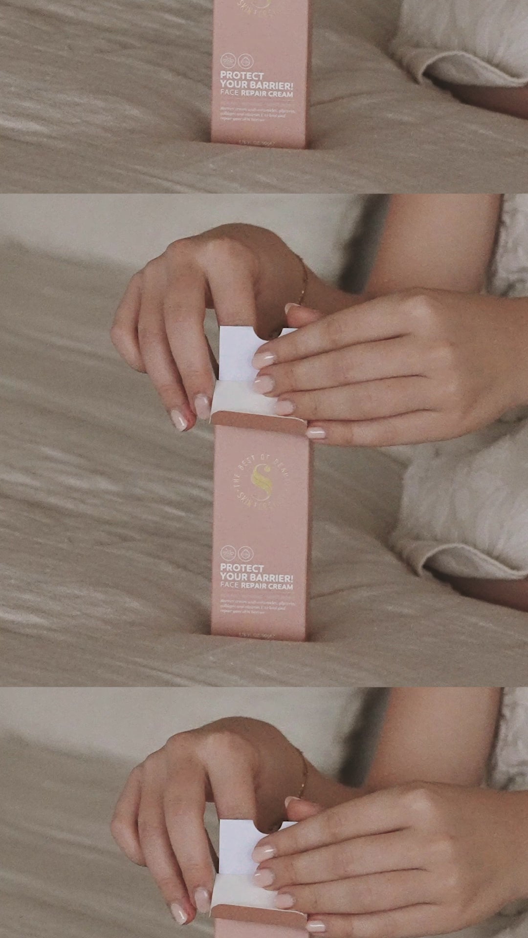 Barrière crème gebruik video