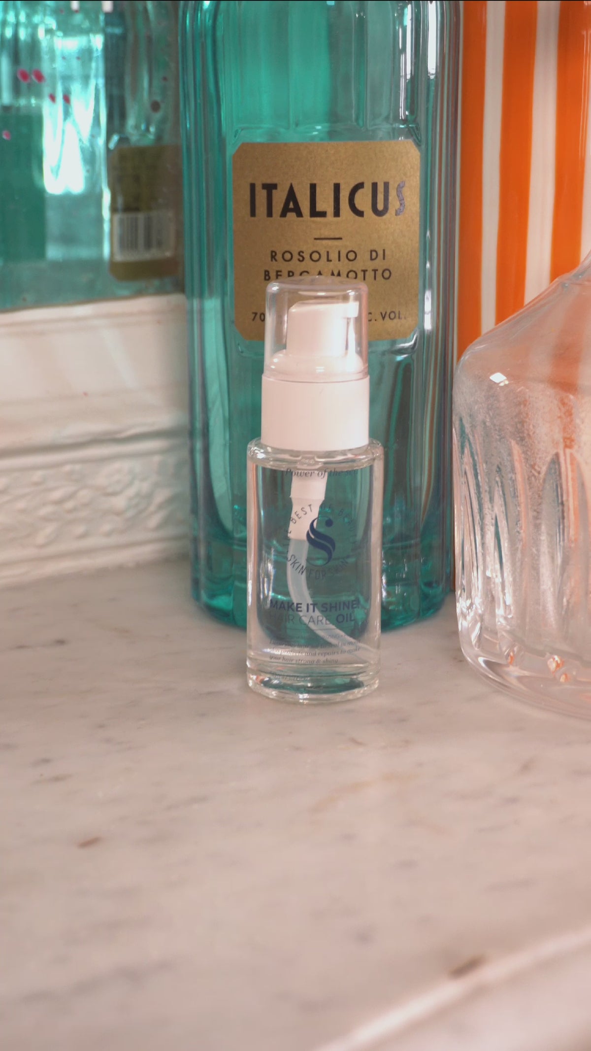 Skin for Skin make it shine haarolie video