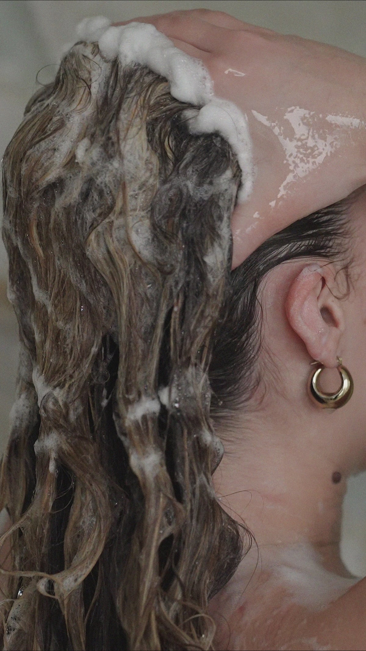 Skin for Skin get clean with me shampoo video