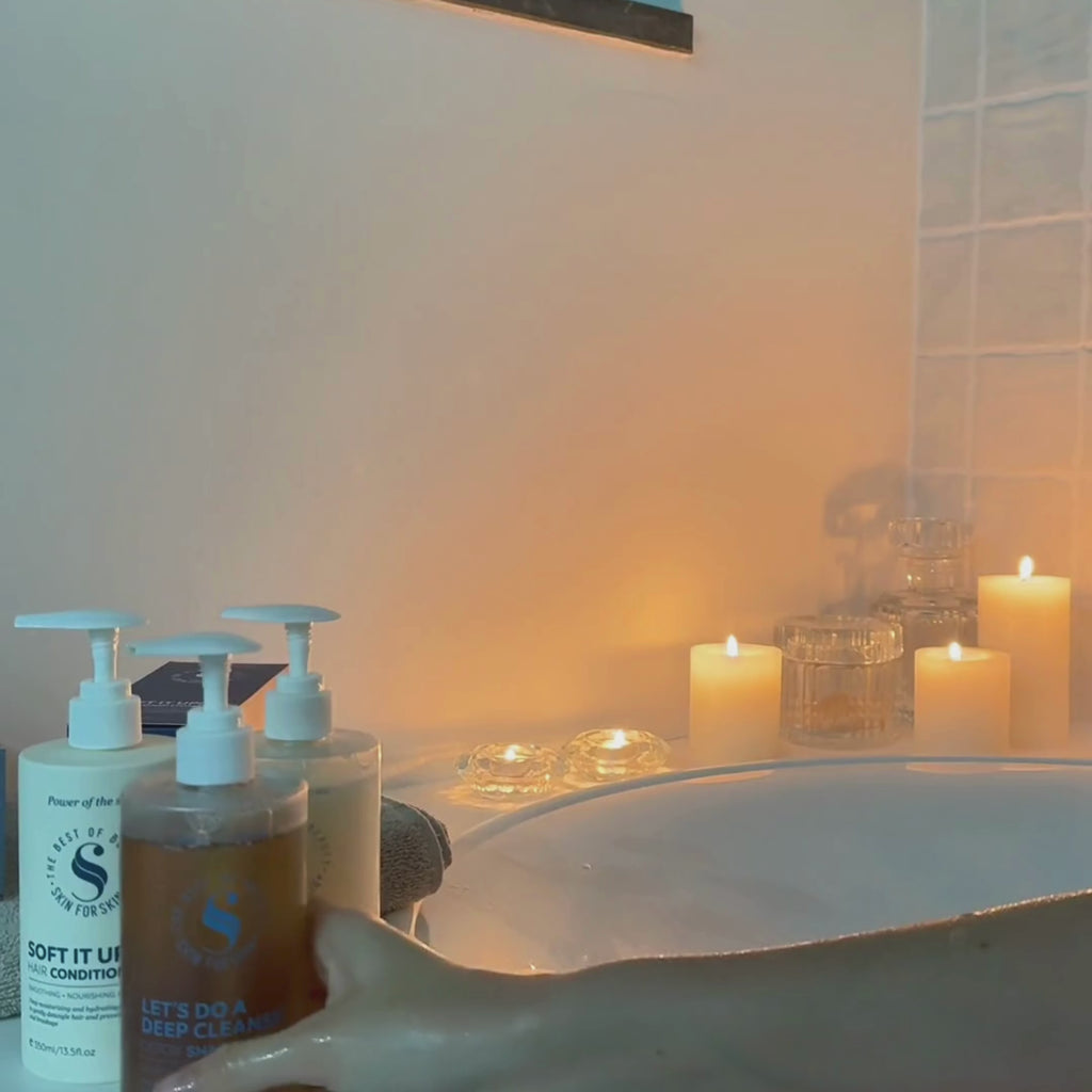 Skin for Skin lets do a deep cleanse shampoo video