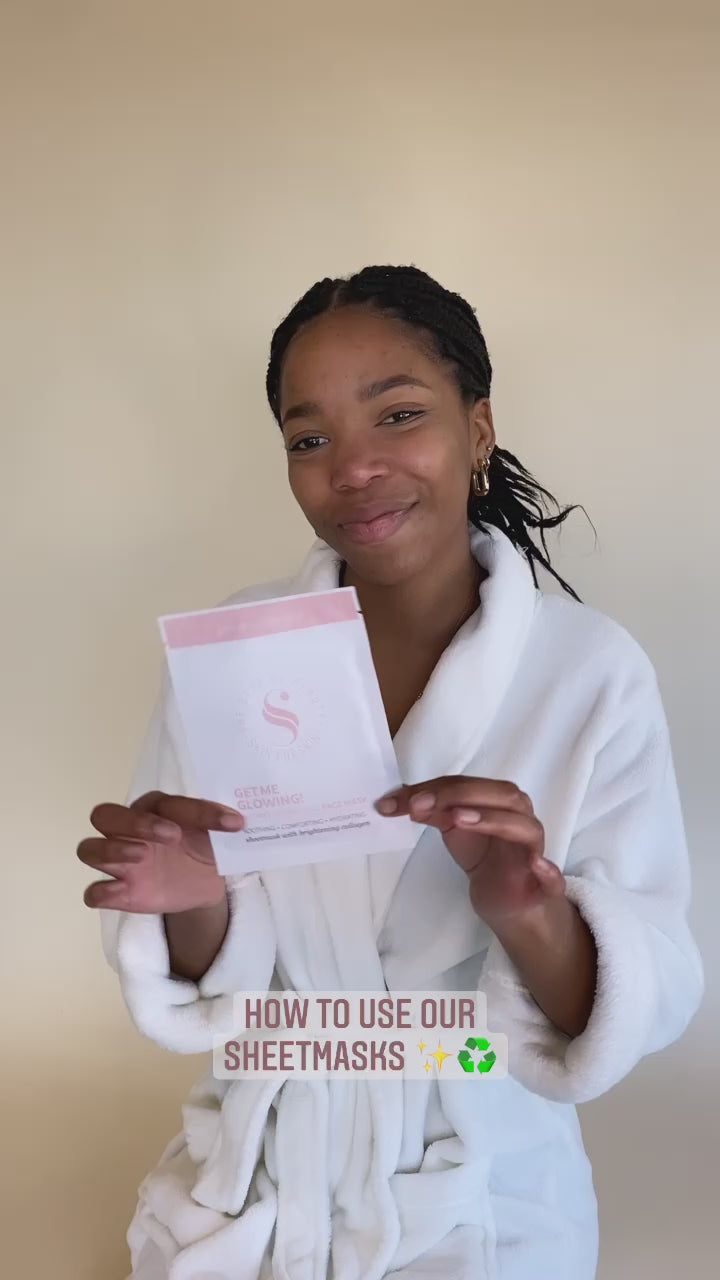 Skin for Skin get me glowing masker video