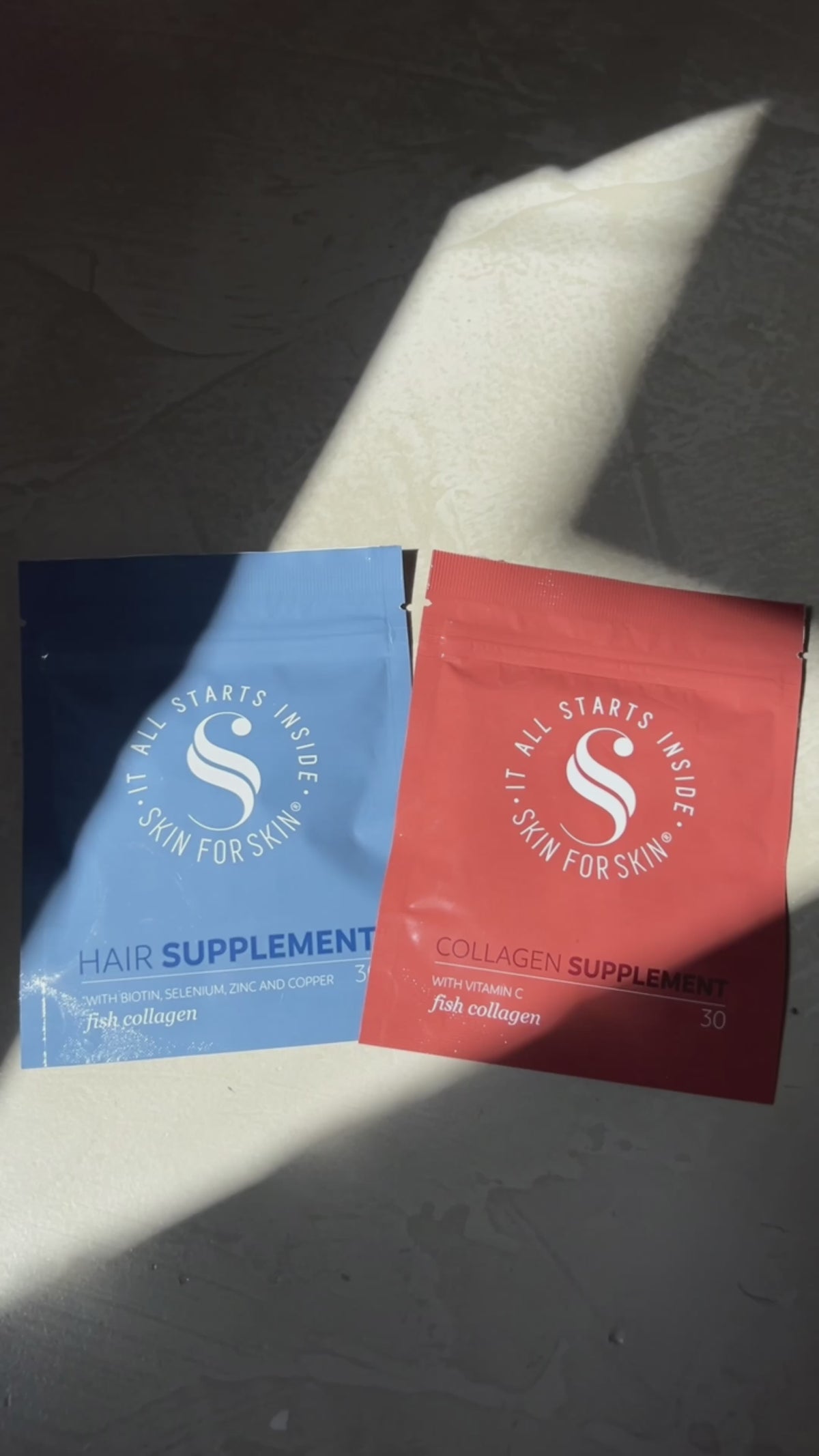 Skin for Skin oogmasker video