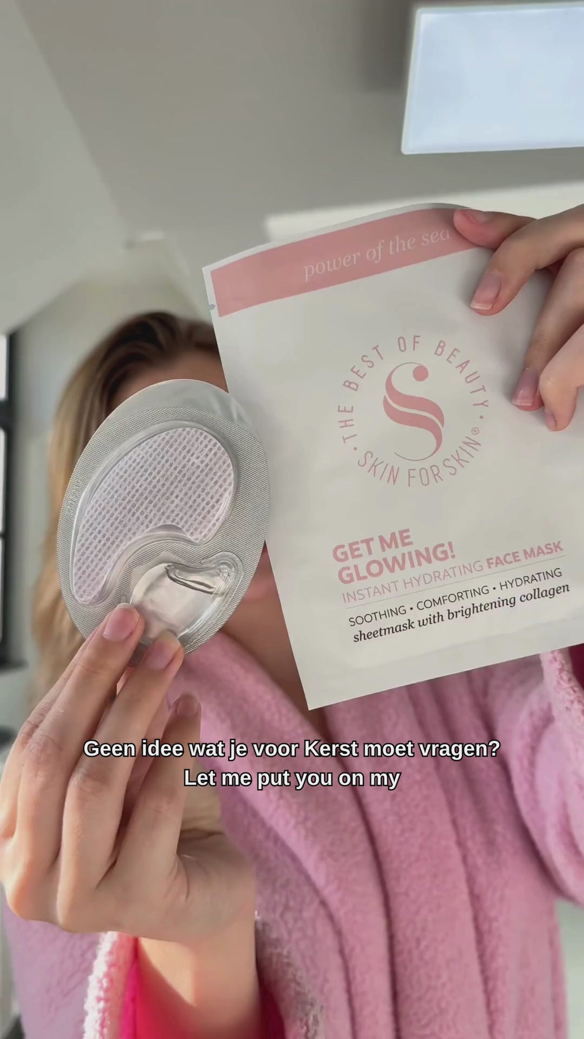 Skin for Skin oogmasker video