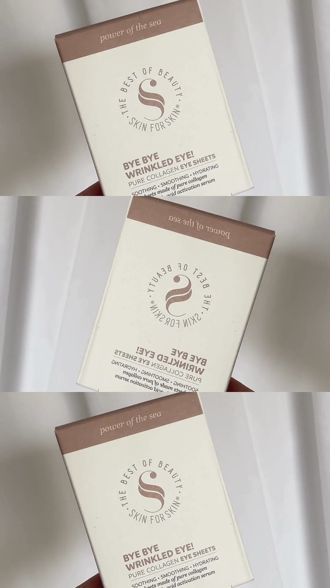 Skin for Skin oogmasker video